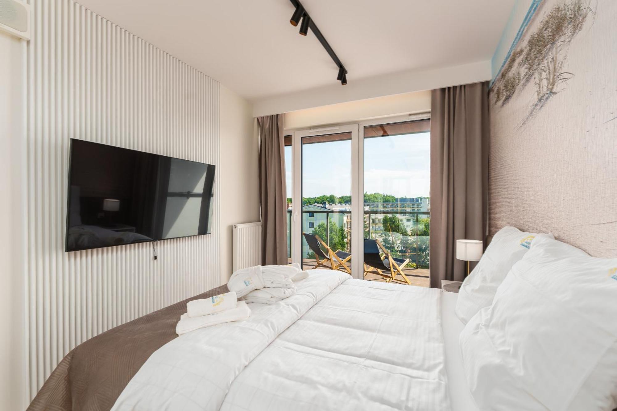 Apartament Delux Kasprowicza 20C Prywatny Parking Basen Sauna Oraz Silownia W Cenie Kolobrzeg Exterior photo